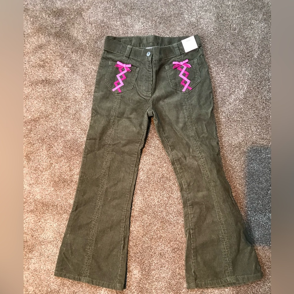 Gymboree size 7 corduroy pants NWT Peruvian doll line 2006
